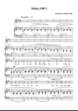 Malìa, D major key, low voice