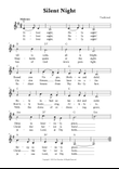 Silent Night - Lead Sheet (G Major)