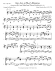 Jesu, Joy of Man's Desiring (from Herz und Mund und Tat und Leben, BWV 147)