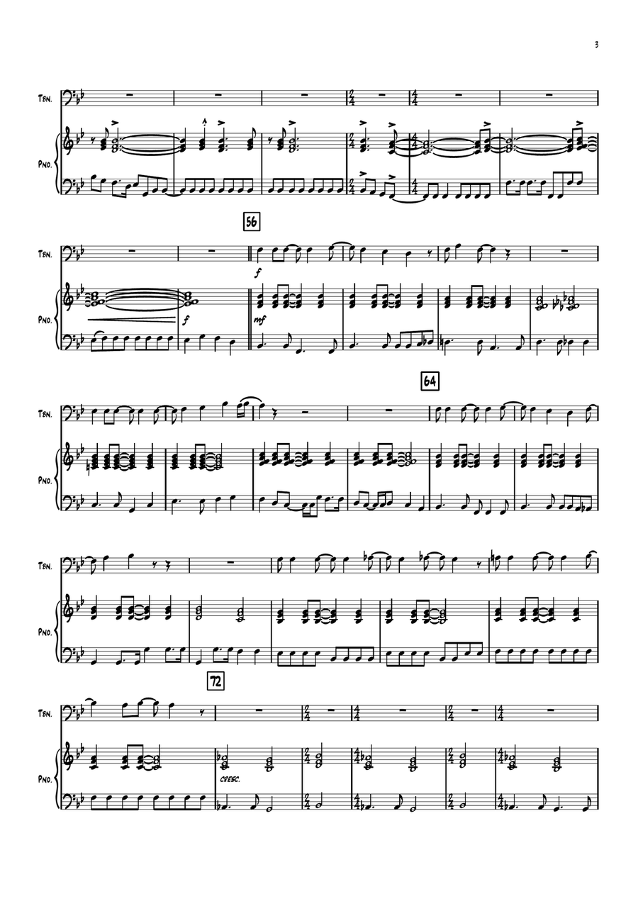 Alive Again Alive Again Piano scores gallery preview page 3