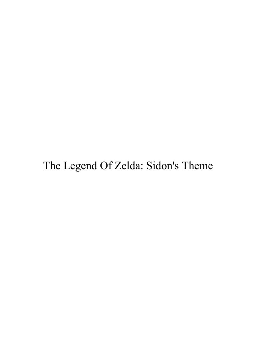 The Legend Of Zelda String Quartet scores gallery preview page 1