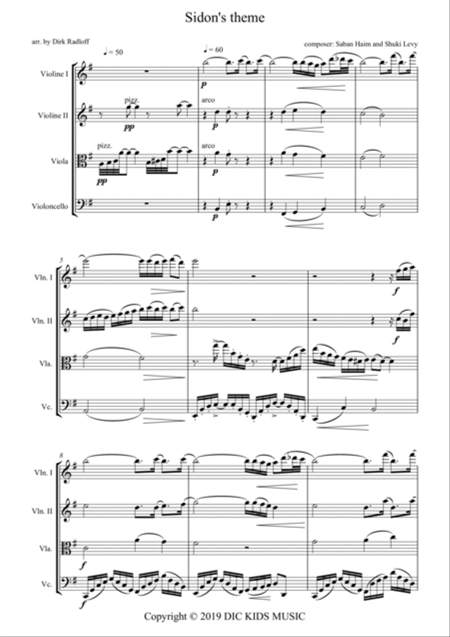 The Legend Of Zelda String Quartet scores gallery preview page 2