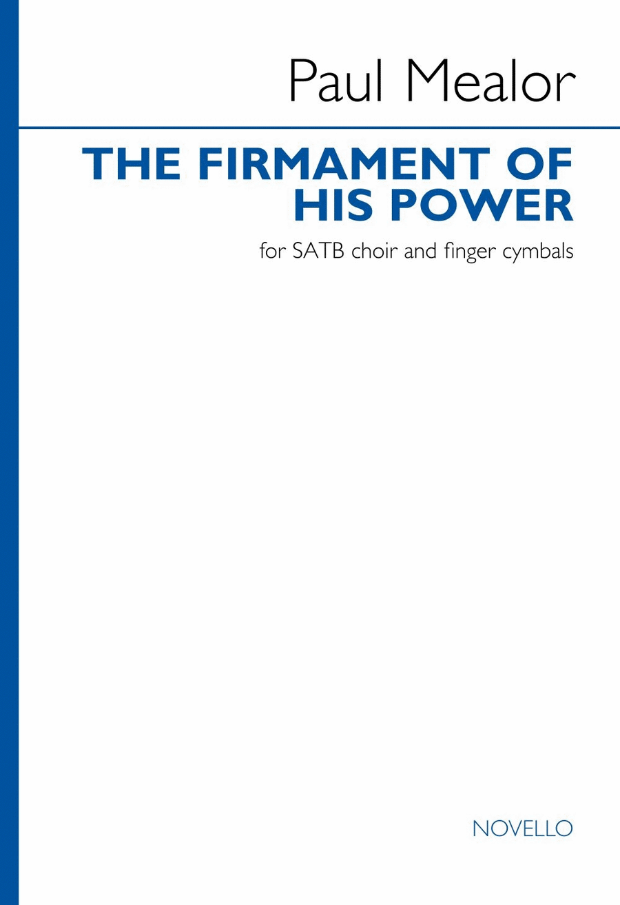 The Firmament of His Power 4-Part scores gallery preview page 1