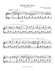 Rondo Alla Turca (As a 3/4 Waltz)