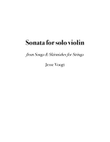 Sonata for solo violin