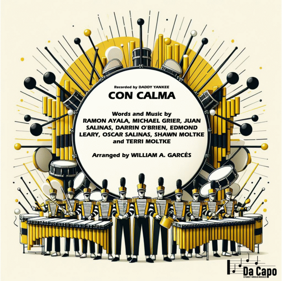 Con Calma Percussion Ensemble scores gallery preview page 1