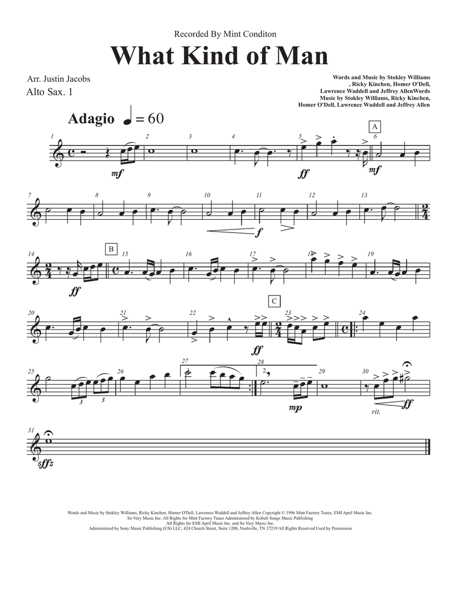 What Kind Of Man Would I Be Marching Band scores gallery preview page 4