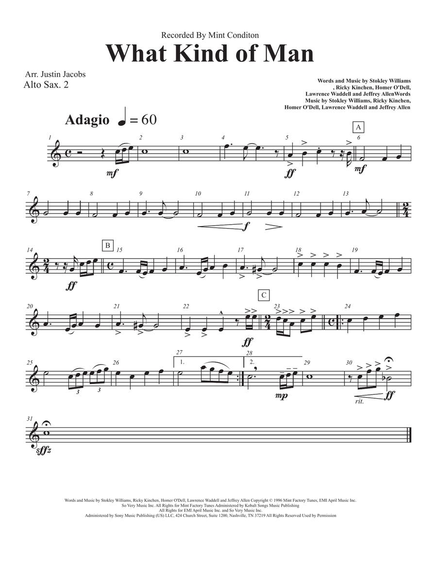 What Kind Of Man Would I Be Marching Band scores gallery preview page 5