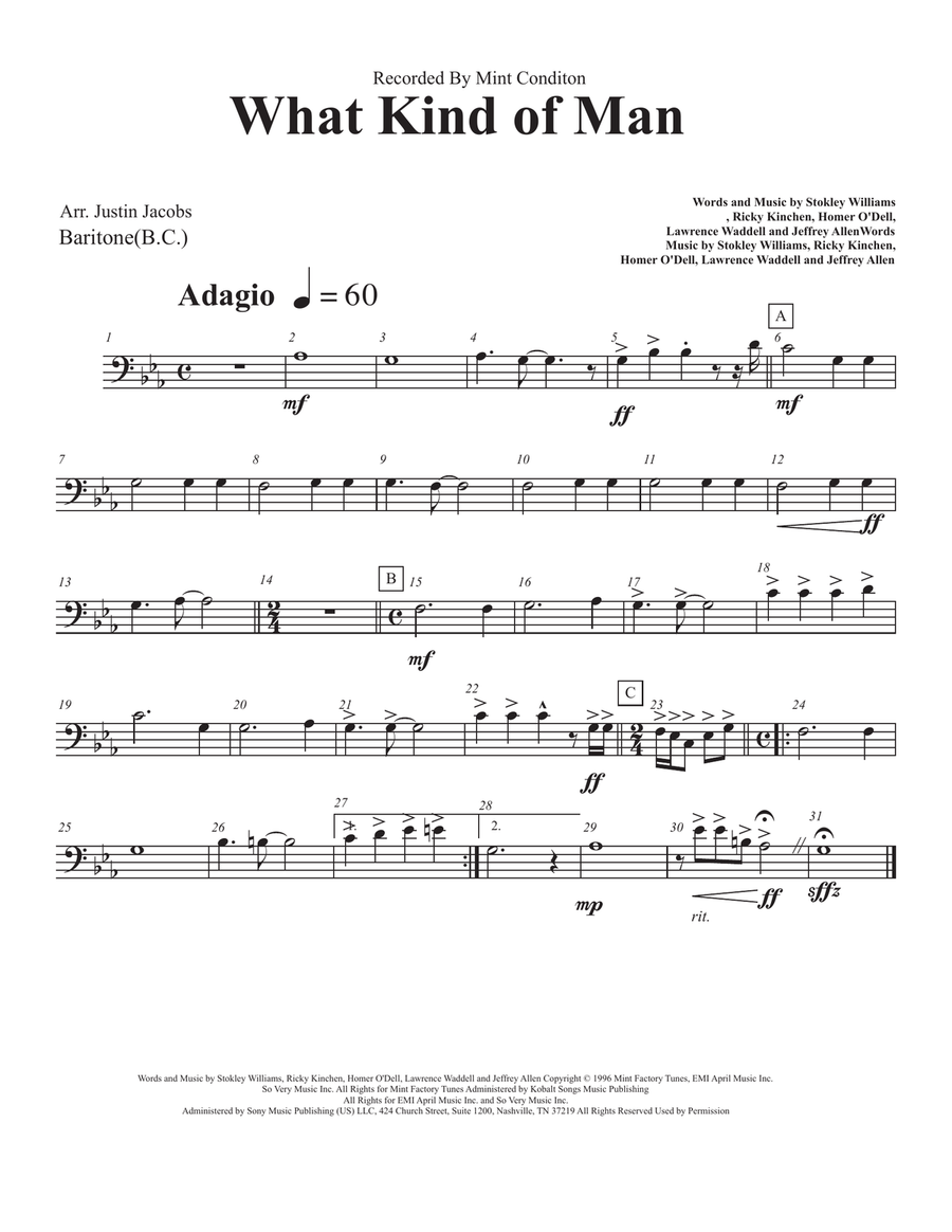 What Kind Of Man Would I Be Marching Band scores gallery preview page 6