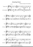 Amazing Grace for Trumpet and Alto Saxophone Duet