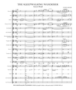 THE SLEEPWALKING WANDERER - Full score - Score Only