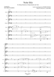 Noite Feliz - Para Coro e Quarteto de Cordas (Orquestra de Cordas)