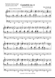 Cantabile n° 4 “Marcia dell'ottimismo” (For organ, opus 22, 2024)