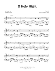O Holy Night (Intermediate Piano)