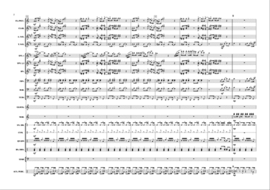 Salome Marching Band scores gallery preview page 3