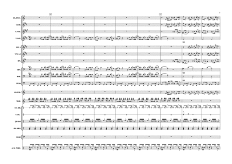 Salome Marching Band scores gallery preview page 4