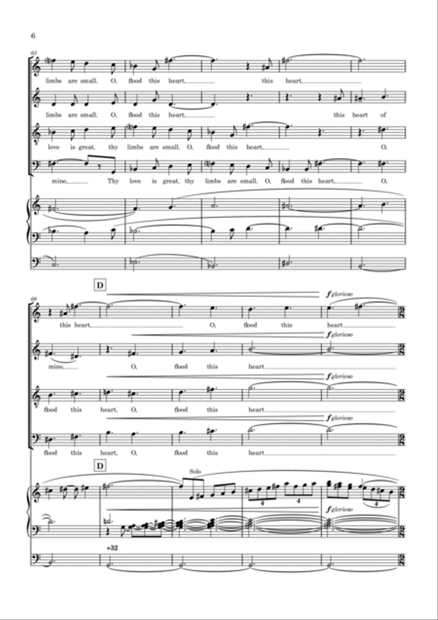The Cradle The Cradle 4-Part scores gallery preview page 6