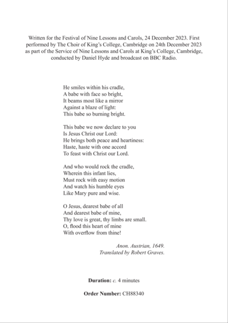 The Cradle The Cradle 4-Part scores gallery preview page 8