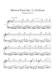 Minimal Piano No. 11, At Down