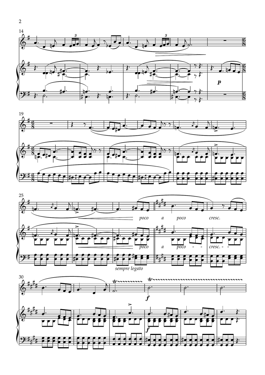 Romance oubliée S.527 (The Forgotten Romance) Piano scores gallery preview page 2