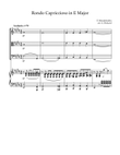 Rondo Capriccio in E Major