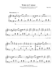 Waltz in C minor