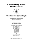 When the Saints Go Marching In mini preview