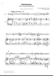 Intermezzo from Cavalleria Rusticana - Cello and Piano (Full Score)