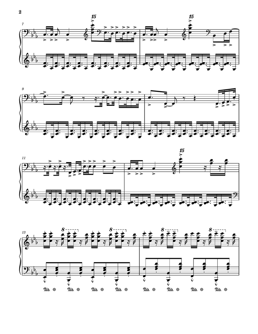 Mack The Knife Piano Solo scores gallery preview page 2