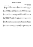 Minuet in G Major