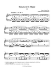 Sonata in E flat Major