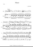 Minuet in D