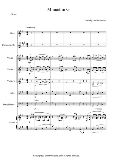 Minuet in G major