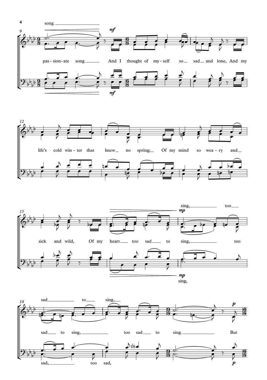 The Lesson The Lesson 4-Part scores gallery preview page 3