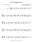 Alleluia! Sing To Jesus
