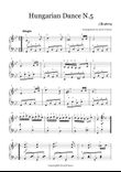 Hungarian Dance N°5