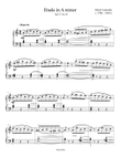 Lemoine Etude in A minor Op.37 No.10