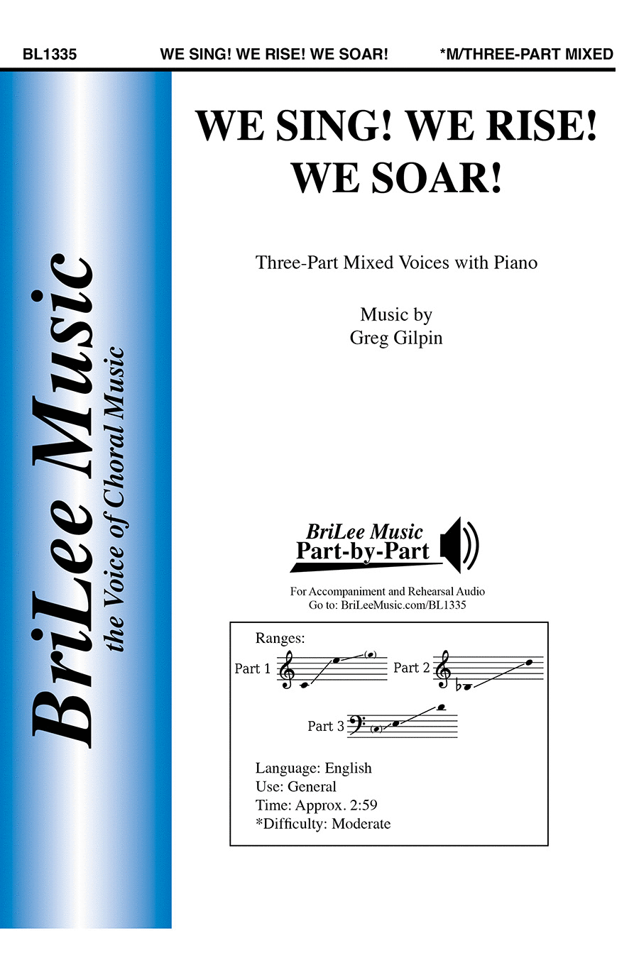 We Sing! We Rise! We Soar! Choir scores gallery preview page 1