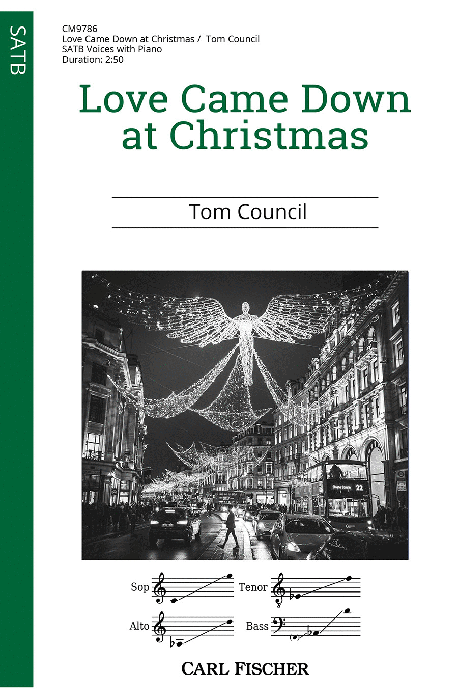 Love Came Down at Christmas 4-Part scores gallery preview page 1