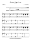 Alleluia! Sing to Jesus