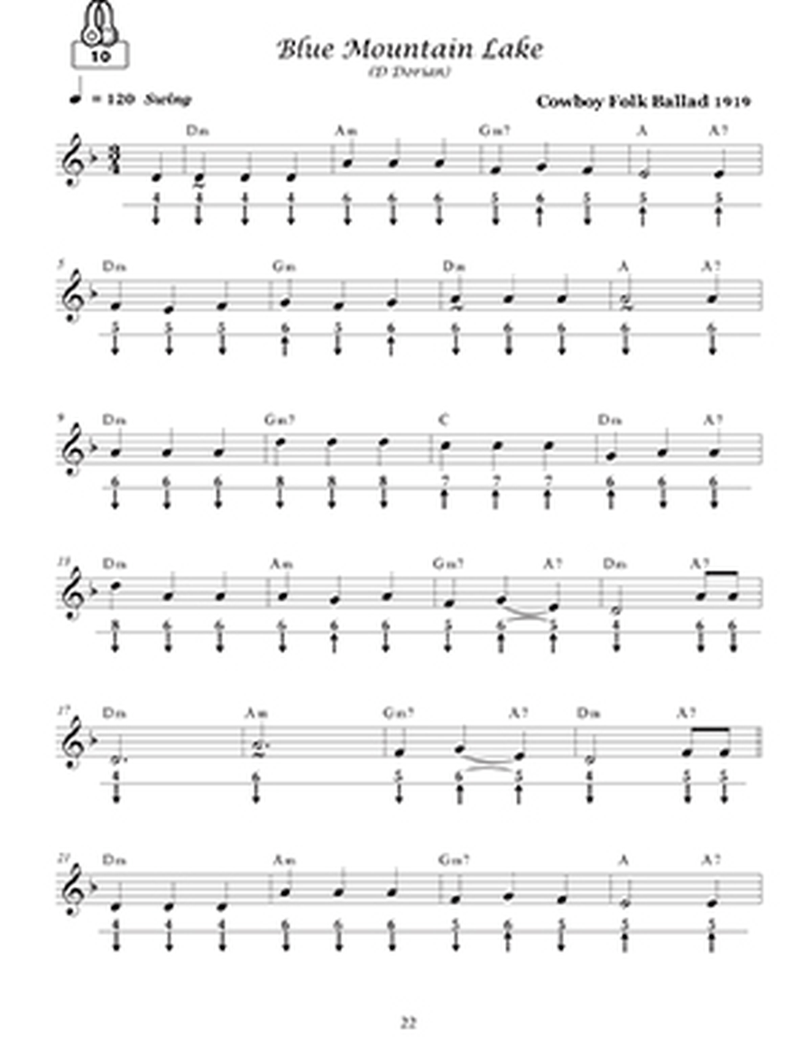 Harmonica Tunes - Beautiful American Airs and Ballads Harmonica scores gallery preview page 2