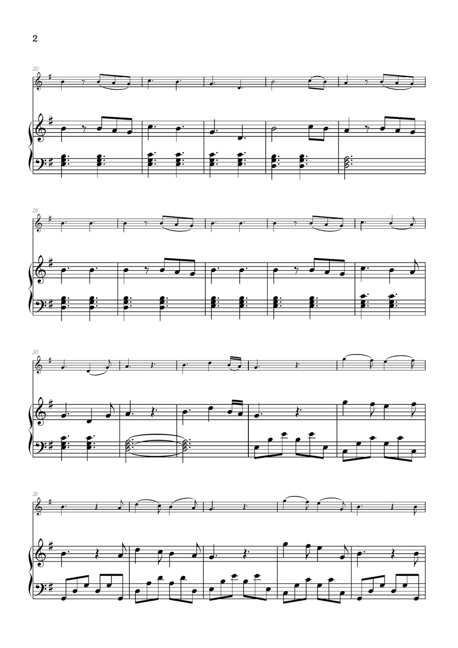 Perfect Flute Solo scores gallery preview page 2