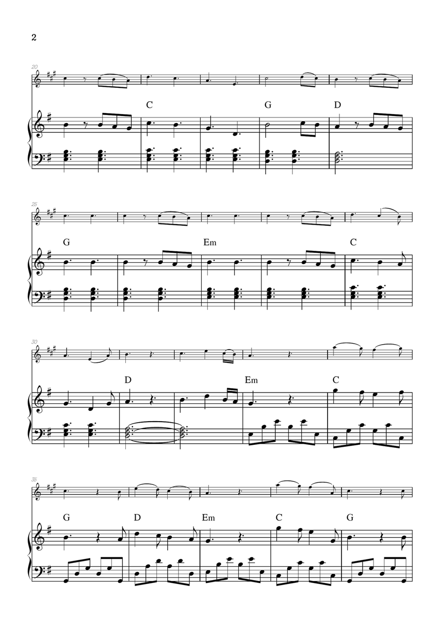 Perfect B-Flat Clarinet scores gallery preview page 2