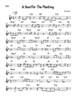 A Seed For The Planting - Flute part