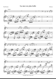 La mer est belle, piano accompaniment (for small hands)
