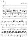 "Ave Maria" (Bdur) Piano trio / Violin & Viola mini preview