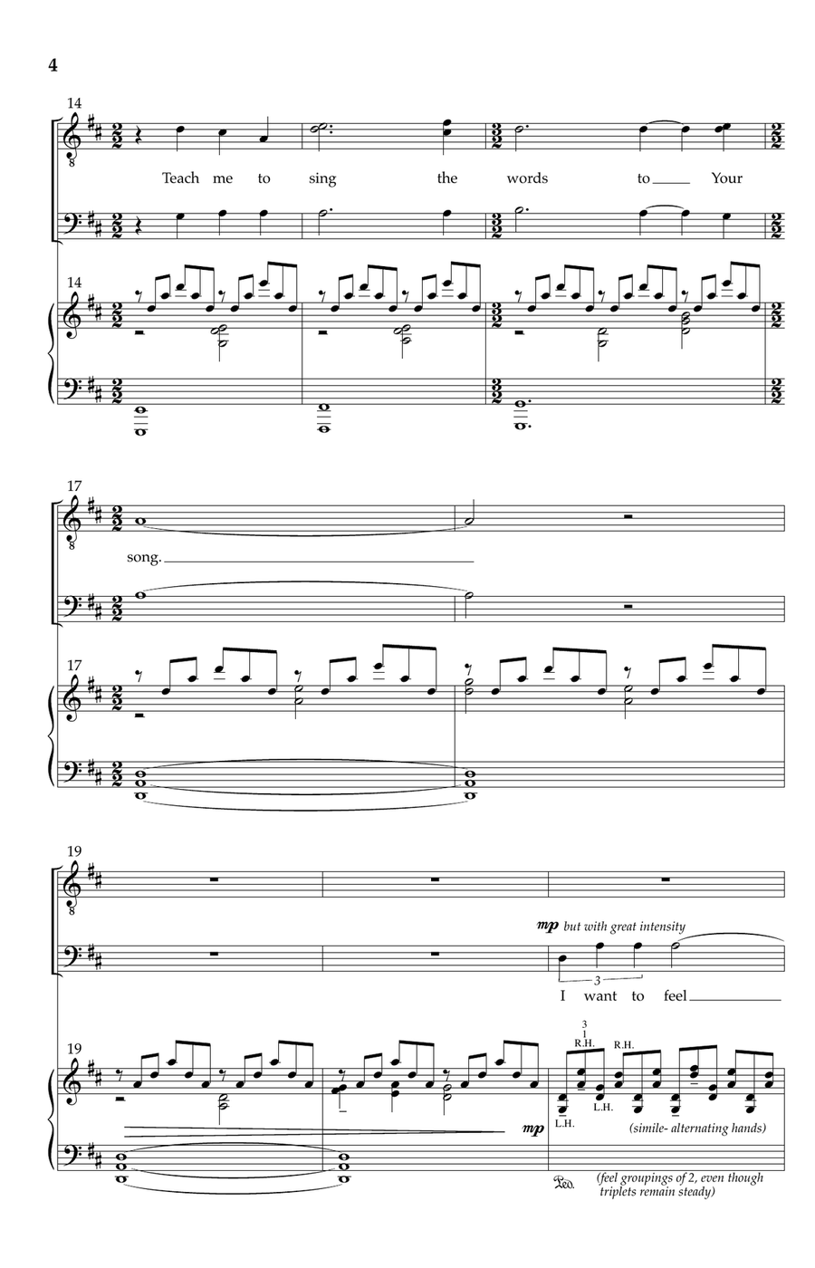 The Music Of Living The Music Of Living TTBB scores gallery preview page 3