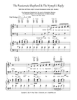 The Passionate Shepherd & The Nymph's Reply for SAB Choir & Piano (optional Renaissance Guitar)