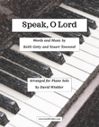 Speak O Lord