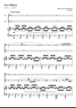 "Ave Maria"(Cdur) Piano trio / Cello duet mini preview